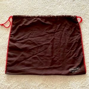 Original Coach Dust Cover 15.5 inches by 13 inches